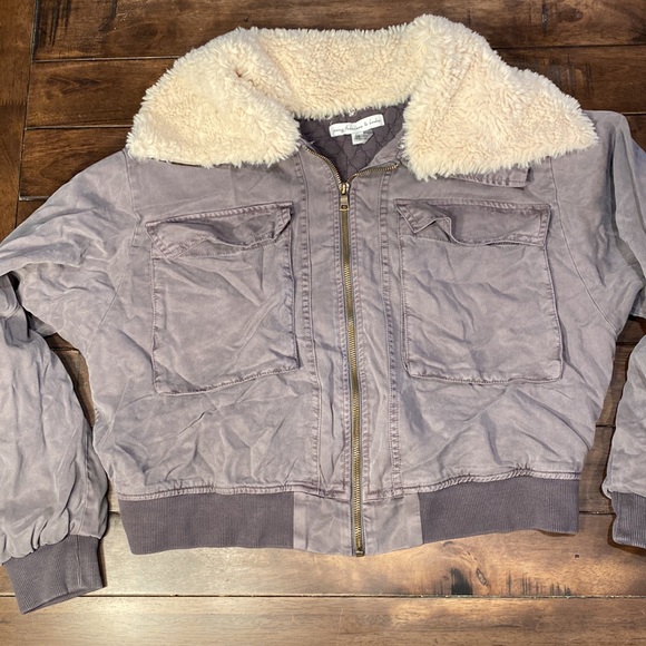 🪴Sold🪴 “Young Fabulous & Broke” Bomber Jacket🪴 - Picture 8 of 13